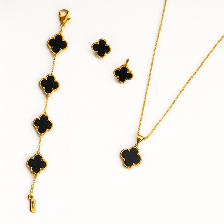 Black Clover Necklace