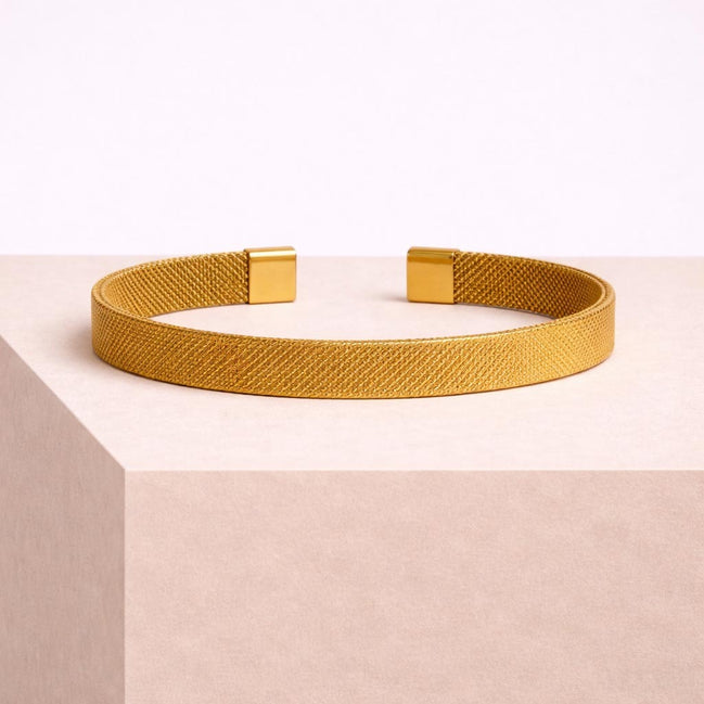 Broad Snake Chain Bracelet