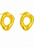 Golden Hollow Earrings