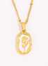 Timeless Floral Elegance Necklace
