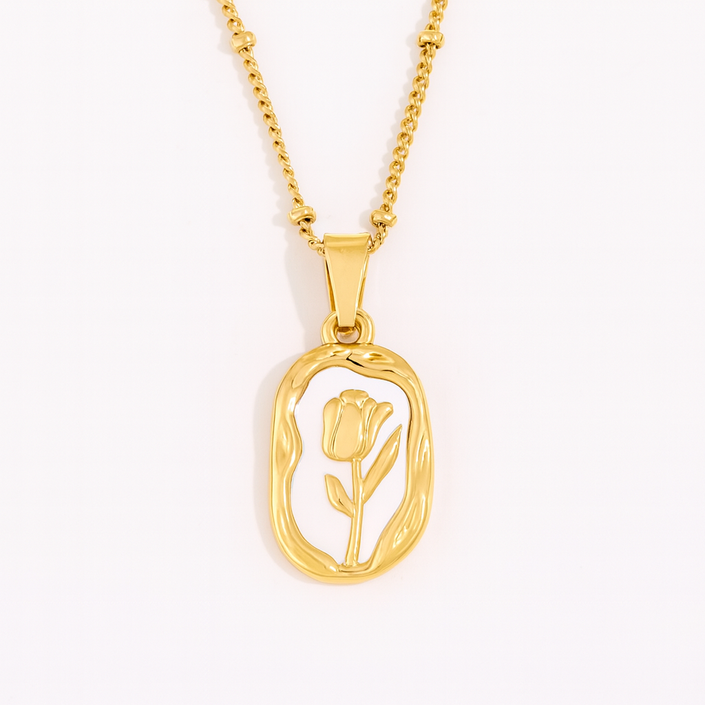 Timeless Floral Elegance Necklace