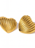 Golden Sea Shell Earrings